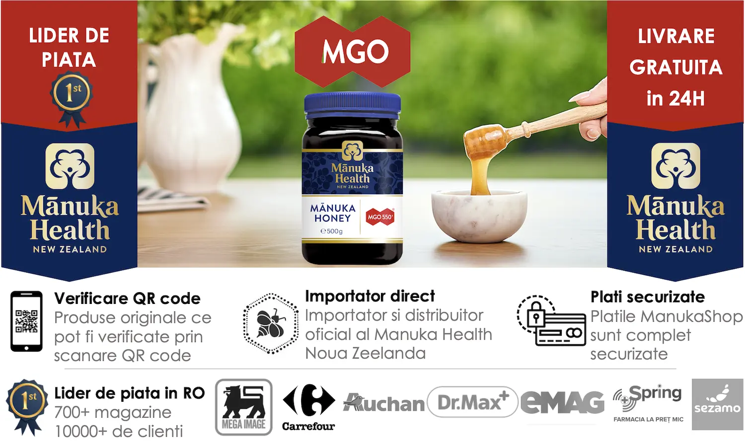 Toate produsele miere de manuka